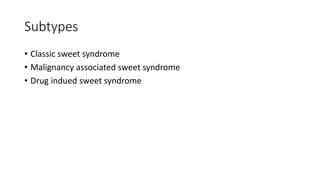 6 Sweet Syndrome X pdf DERMATOLOGY RESIDENCY PDF