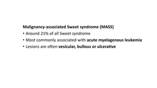 6. sweet syndrome x.pdf DERMATOLOGY RESIDENCY | PDF