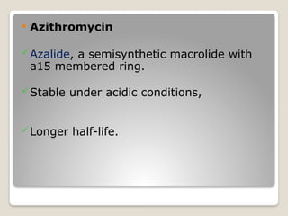 Comprehensive Overview of Macrolide, Lincosamide, and Glycopeptide ...