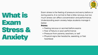 How to Manage Exam Stress and Anxiety ? | PDF