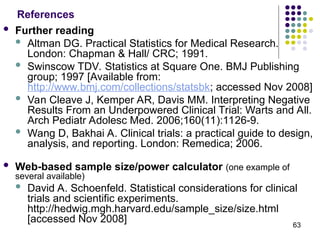 Underpowered Samples Comprehensive Guide to Sample Size and Power Calculations in Research ...