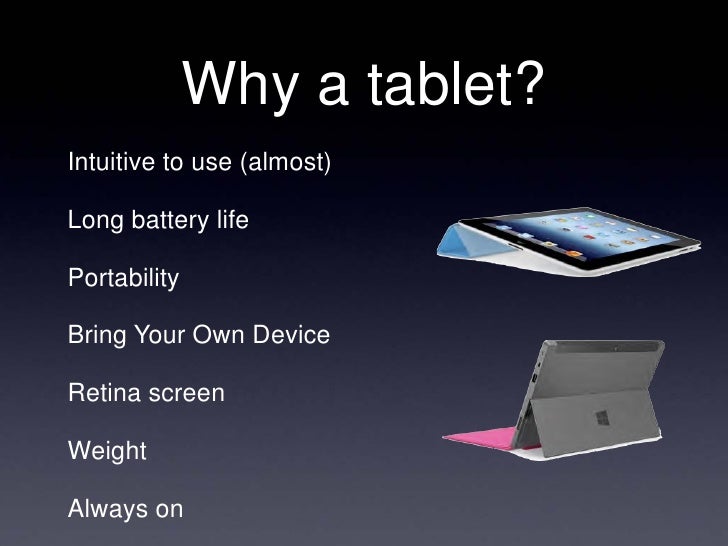 Designing technical documentation for tablets