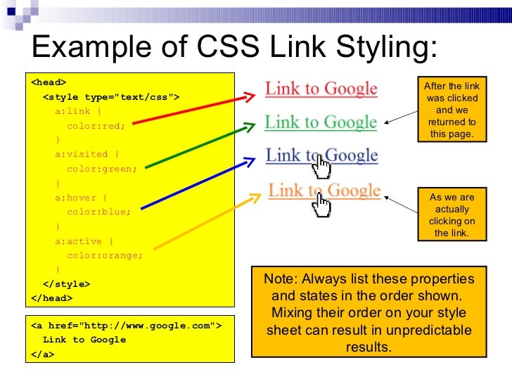6 2 Css Link Styling
