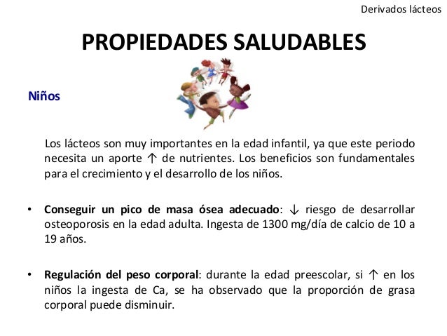 Propiedades de los lacteos para adelgazar