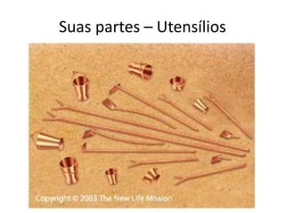 Suas partes – Utensílios
 