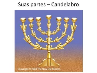 Suas partes – Candelabro
 