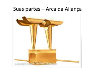 Suas partes – Arca da Aliança
 