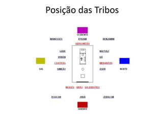 Posição das Tribos
 