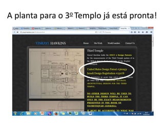 A planta para o 3o Templo já está pronta!
 