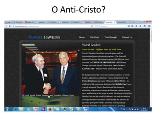 O Anti-Cristo?
 