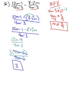 6.3 adding and subtracting radical expressions