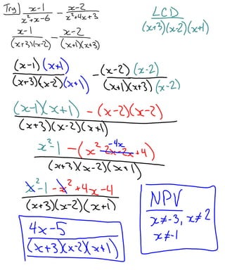 6.3 adding and subtracting radical expressions