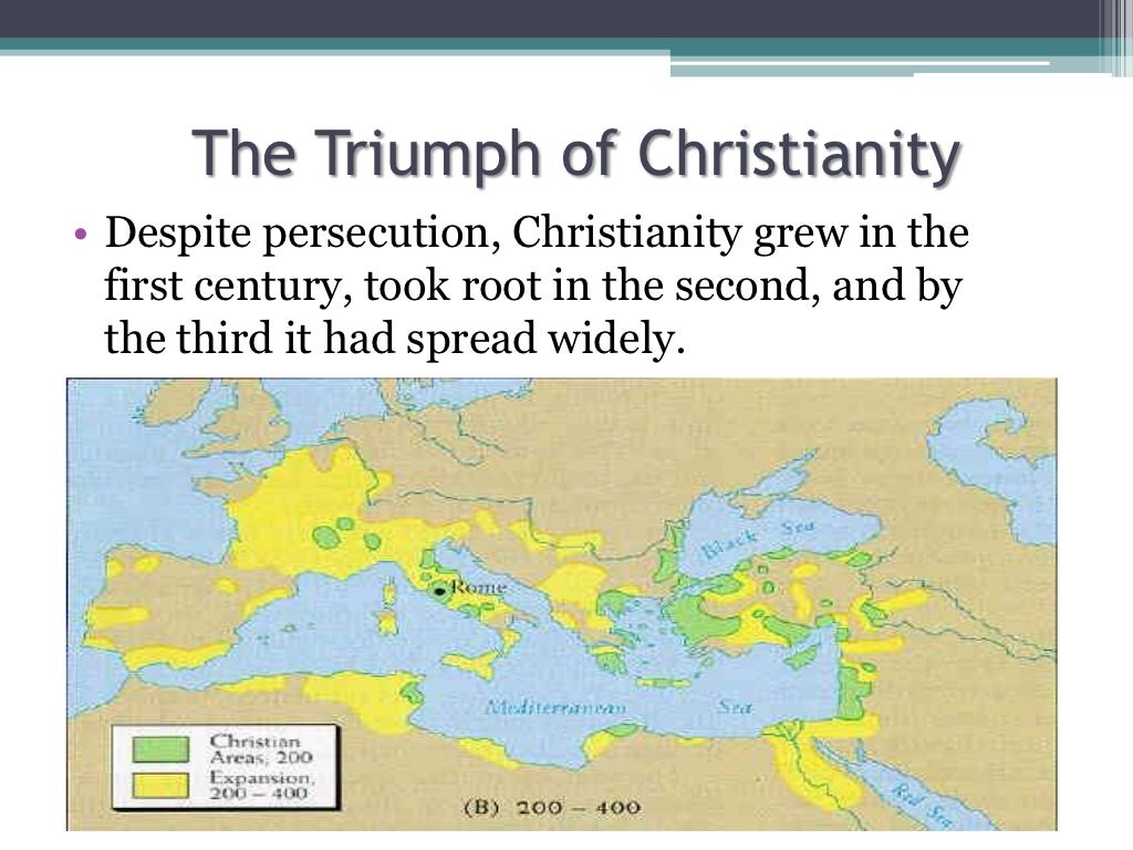 6.3 the spread of christianity