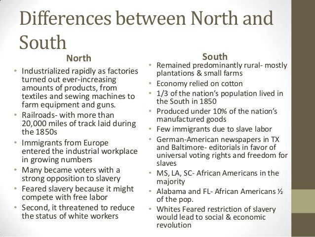 Advantages Of The Union And Confederacy Comparison Chart