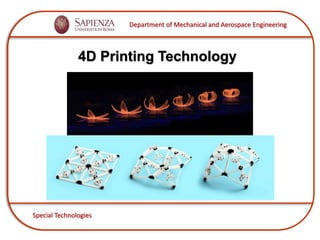 Four Dimensional (4D) Printing | PPTX