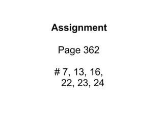 6.4 Slope Intercept Equation notes