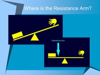 Where is the Resistance Arm?
 