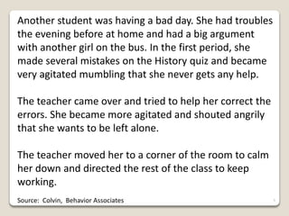 Corrective Response To Misbehavior