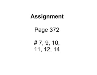 6.5 slope point equation