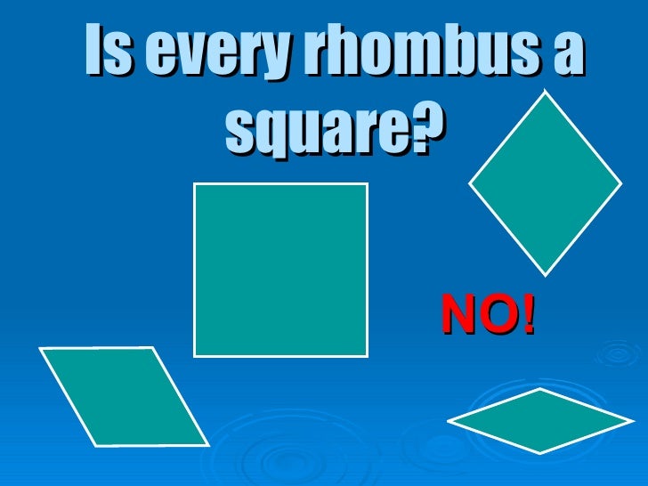 6.6 Properties Of Special Parallelograms (2009)