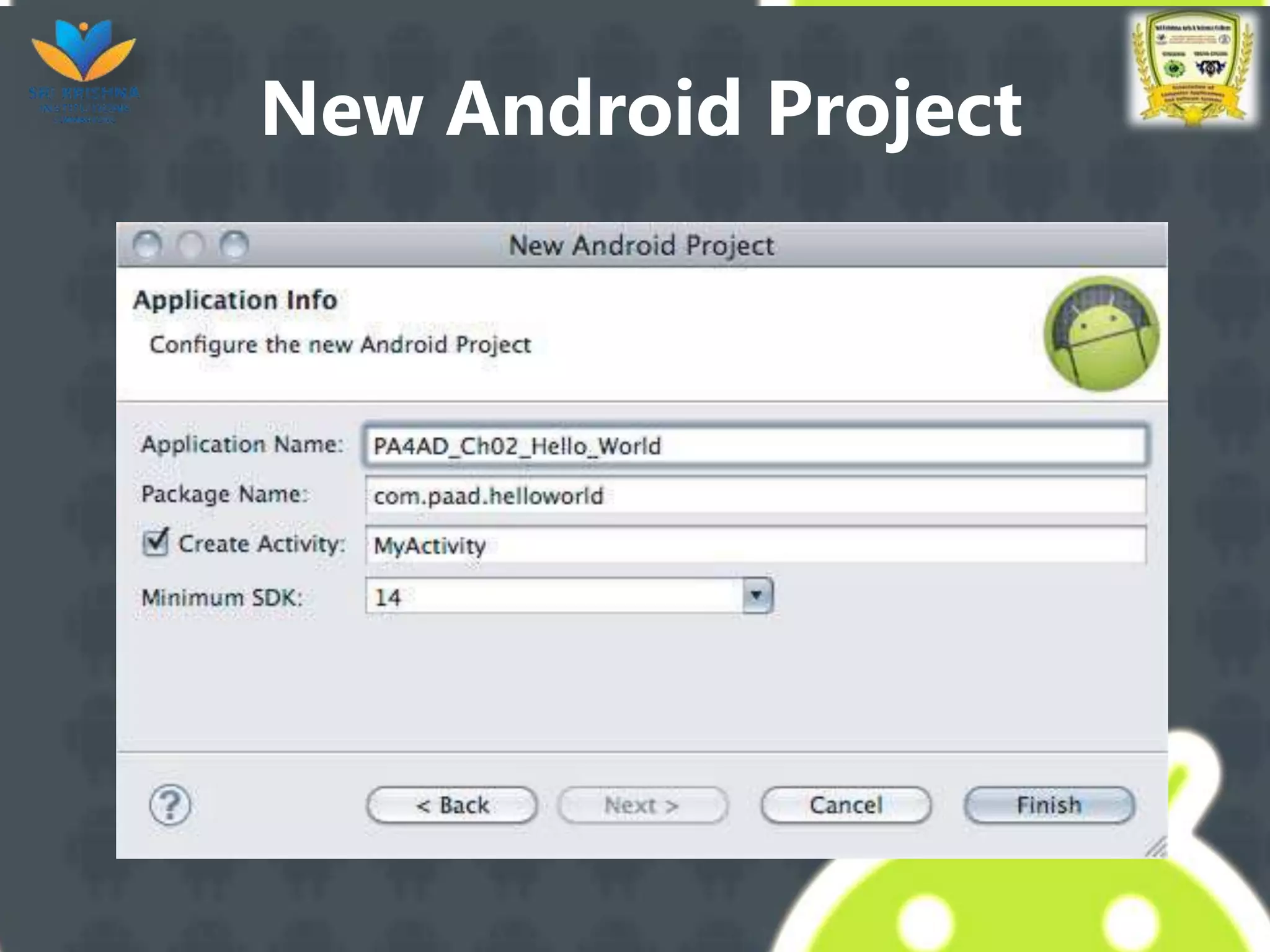 New Android Project
 