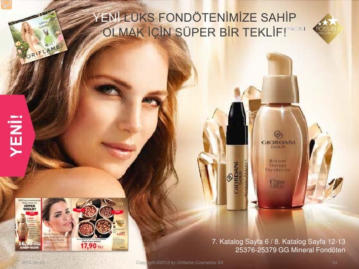  Oriflame Nisan Katalo u Oriflame May s Katalo u