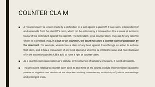 6-7 Pleadings.pdf presentation for CPC LLB | PDF