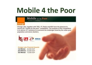 Mobile 4 the Poor
 