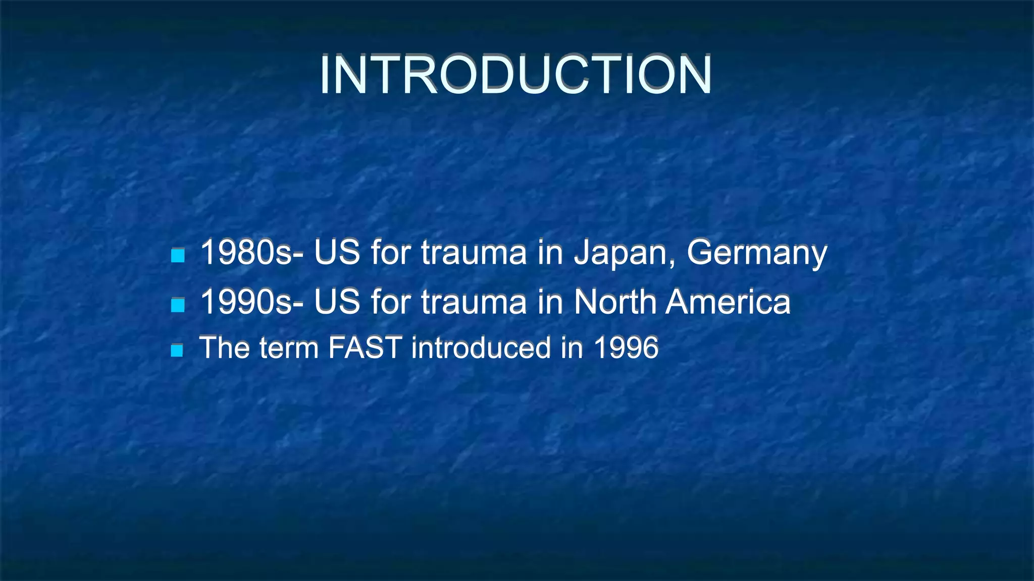 6- Abdominal Trauma and FAST Scan.pptx