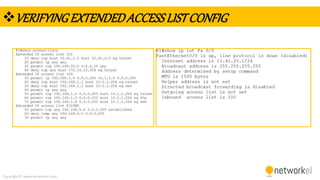CCNA Access Control Lists | PPTX