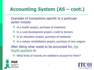 Accounting systems | PPT