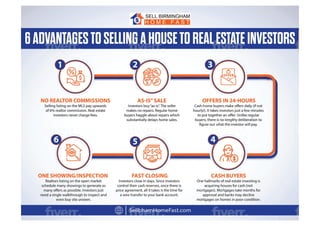 6 Advantages To Selling a House To Real Estate Investors