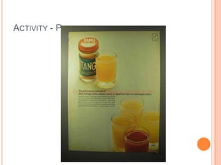 ACTIVITY - PERCEPTION
 