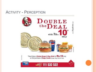 ACTIVITY - PERCEPTION
 