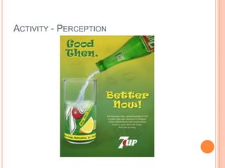 ACTIVITY - PERCEPTION
 