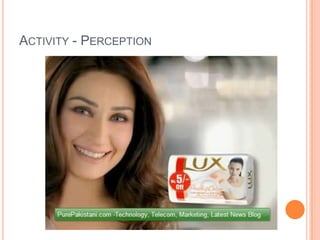 ACTIVITY - PERCEPTION
 