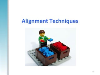 Alignment Techniques




                       22
 