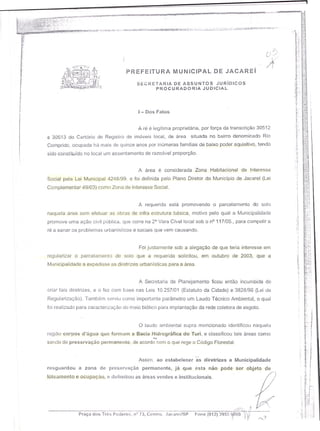 6º  AçãO Civel PúBlica Da Pmj 07 2005