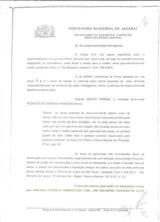 6º  AçãO Civel PúBlica Da Pmj 07 2005