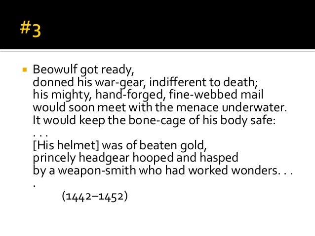 6 beowulf - important quotations