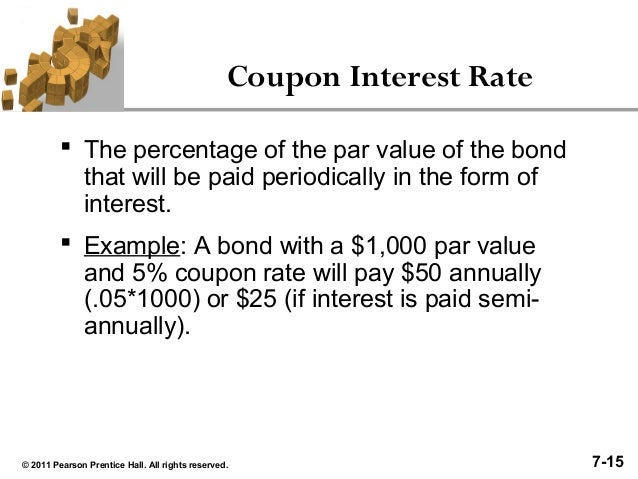 Par Value The Nominal Or Face Value Of A Bond Or Stock