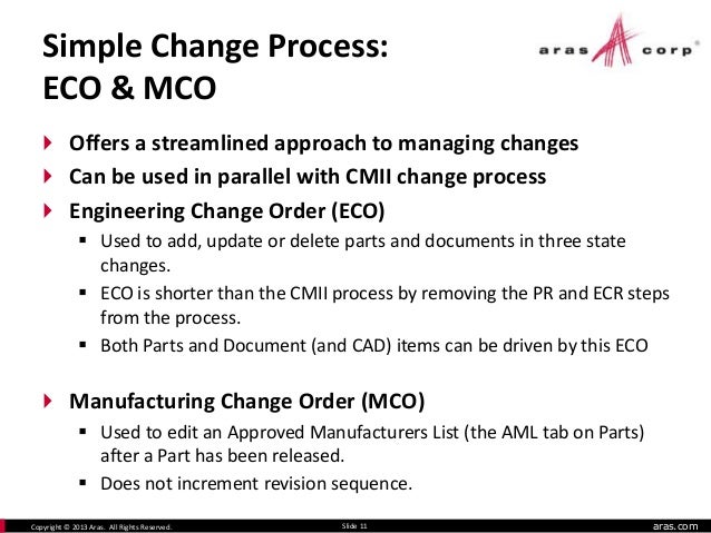 engineering change order