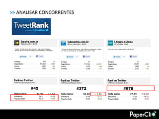 >> ANALISAR CONCORRENTES
 