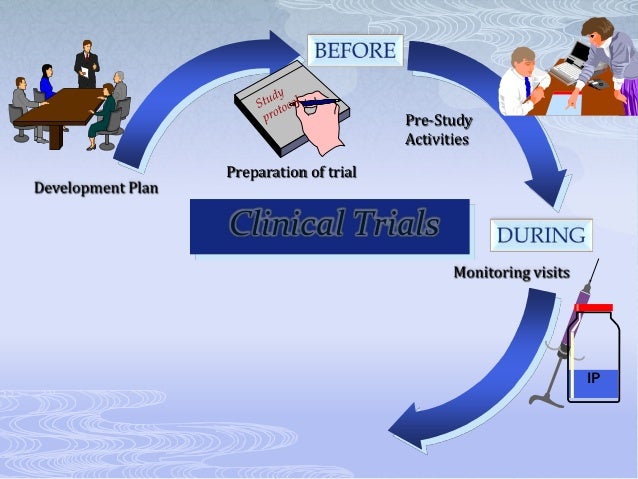 Clinical Trial Process Flow Chart Ppt