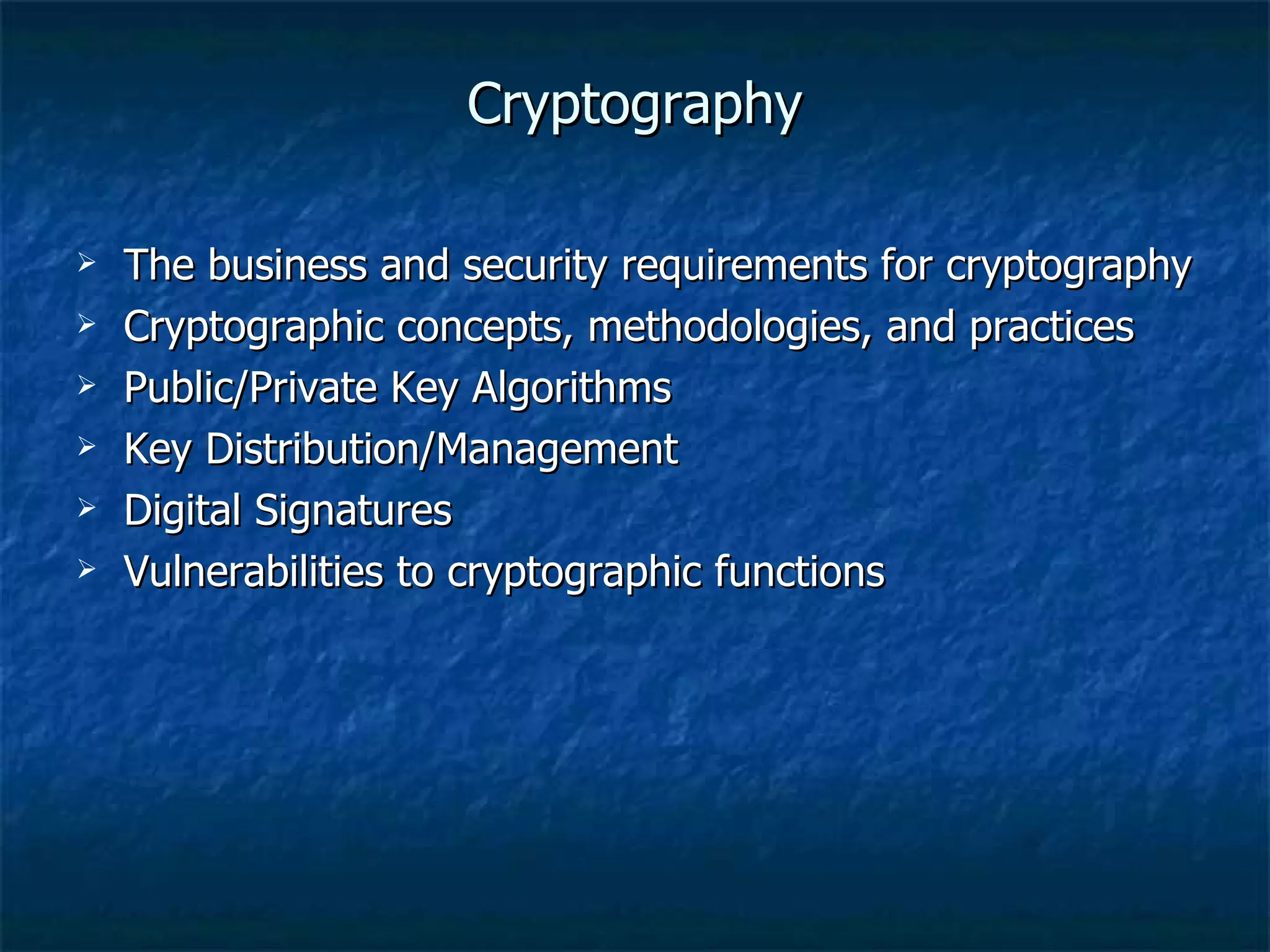 6. cryptography | PPT