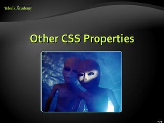 Other CSS Properties
 