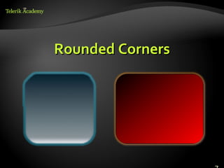 Rounded Corners
 