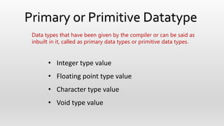 What is Data Types and Functions? | PPTX | Programming Languages ...