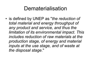 6 Dematerialisation | PPS