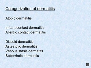 6. dermatitis and its variants | PPT